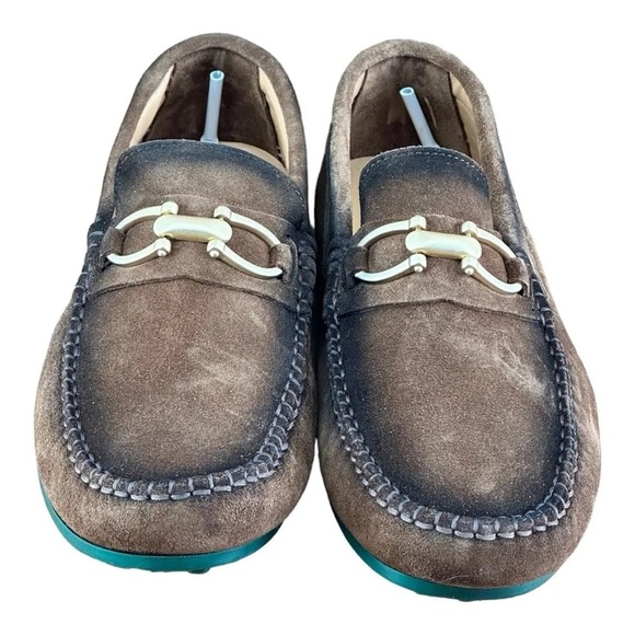 Re Ferdinando Men Driver Loafer slip-on Brown suede